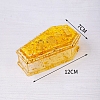 Natural Citrine Ornaments Resin Coffin Decoration PW-WG3DDF9-01-3