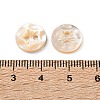 Carved Flower Natural Shell Buttons SH-CBA18B6-03-3
