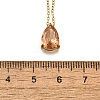 304 Stainless Steel Necklaces NJEW-R022-01G-11-5