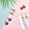 DIY Dangle Cactus Earring Making Kits DIY-OC0005-99-5