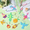 DIY Animal Keychain Making Kit DIY-SC0023-68-4