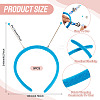 Cloth and Plastic Hair Bands OHAR-TAC0020-01H-4