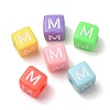 Opaque Acrylic European Beads AC-CBA7A73-01M-1