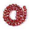 Handmade Luminous Lampwork Beads Strands LAMP-N037-01B-3