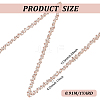 Fingerinspire 1 Yard Crystal Hotfix Rhinestone Bridal Belt Trim Chain DIY-FG0004-44B-2