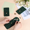 3 Sets Rectangle Velvet Single Watch Storage Bags ABAG-BBC0001-12D-3