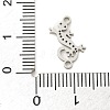 201 Stainless Steel Laser Cut Connector Charms STAS-R133-02P-06-3