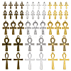 60Pcs 15 Styles Tibetan Style Alloy Pendants FIND-PH0059-77-1