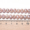 Natural Cultured Freshwater Pearl Beads Strands PEAR-N016-07B-02-5