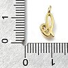 Brass Micro Pave Cubic Zirconia Pendants KK-B132-12G-L-3