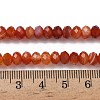 Natural Banded Agate Beads Strands G-D344-A34-02-6