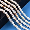 Natural Cultured Freshwater Pearl Beads Strands PEAR-N013-03E-2