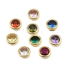 Brass Pave Cubic Zirconia Cabochons CU-CBA30E8-03G-1