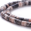 Natural Zebra Jasper Beads Strands G-H230-24-2