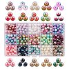 450Pcs 15 Style Acrylic Beads OACR-SZ0001-30-1