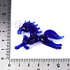 Handmade Lampwork Big Pendants LAMP-N034-13B-3