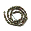 Dyed Natural Malaysia Jade Rondelle Beads Strands G-E316-2x4mm-43-5
