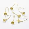Brass Earring Hooks KK-K186-76C-RS-1