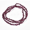 Natural Garnet Beads Strands G-K204-01-2