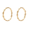 Brass Cuff Rings RJEW-H131-01G-1