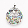 Shell Pendants KK-F751-A-3