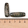 Tibetan Style dZi Beads TDZI-E004-49-3