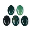 Natural Green Onyx Agate(Dyed & Heated) Cabochons G-N361-05B-03-1