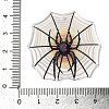 Spider Web Acrylic Pendants OACR-S144-01-3