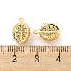 Brass Micro Pave Cubic Zirconia Pendants KK-K369-01G-02-3