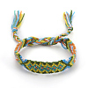 Adjustable Cotton Braided Cord Bracelets BJEW-A110-M-3