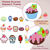 2 Sets 2 Style Polyester Embroidery Clothing Patches DIY-HY0001-14-3