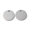 Non-Tarnish 304 Stainless Steel Pendants STAS-Q308-09J-P-1