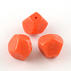 Imitation Gemstone Acrylic Beads X-OACR-R034-11-1