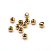 Brass Spacer Beads KK-E355-3mm-RG-1