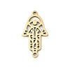 201 Stainless Steel Religion Laser Cut Connector Charms STAS-F316-37G-1