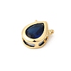 Brass Micro Pave Cubic Zirconia Pendants KK-K419-03G-01-2