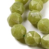 Natural Olive Jade Beads Strands G-NH0021-A17-02-4