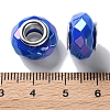 Mabe Solid Color Copper Buckle Acrylic European Beads OACR-M024-03P-03-3