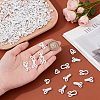 120Bgas 4 Styles Nylon & Iron Hook and Eye DIY-NB0016-10B-3