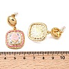 304 Stainless Steel Stud Dangle Earrings for Women EJEW-A164-04B-G-3