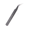 (Defective Closeout Sale: Yellowing) Stainless Steel Beading Tweezers MRMJ-XCP0001-35P-2
