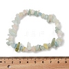 Natural Morganite Beaded Stretch Bracelets BJEW-JB02683-02-2