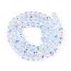 Transparent Glass Beads Strands EGLA-N016-6mm-02-2