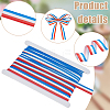 20M Polyester Striped Elastic Cords SRIB-WR0001-13-3