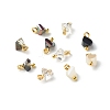 Electroplate Glass Charms PALLOY-JF00821-02-1