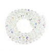 Transparent Glass Beads Strands EGLA-N016-6mm-06-2