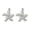 304 Stainless Steel Pendant Rhinestone Settings STAS-K267-12A-P-1
