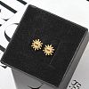 304 Stainless Steel Stud Earrings for Women STAS-Z117-17G-02-2