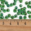 6/0 Inside Colours Glass Seed Beads SEED-A034-03G-4