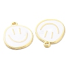 Alloy Enamel Pendants X-ENAM-D051-18G-4